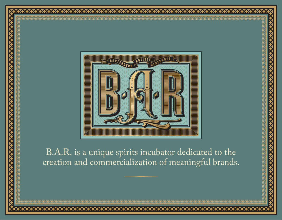 screen capture of Bar Brands website