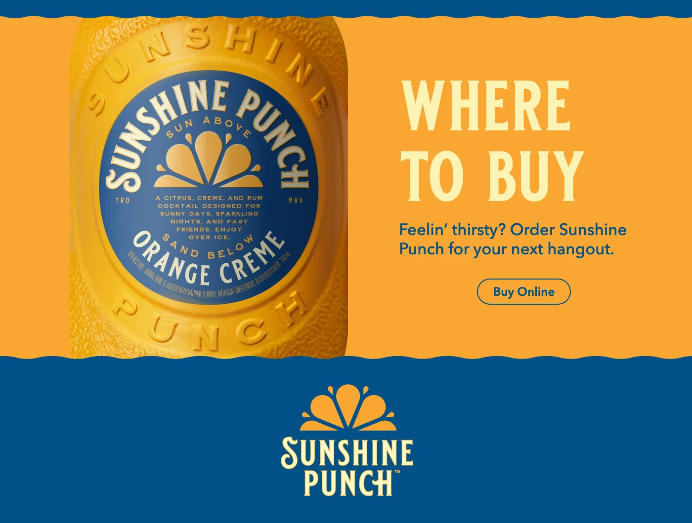 Sunshine Punch website screen capture